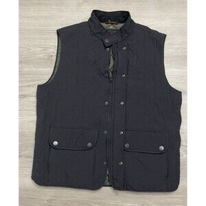 UNTUCKit Vest Men’s Quilted Lightweigh Outdoors Active Size large snap nylon